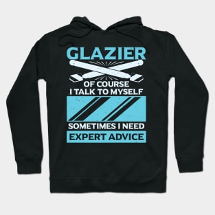 Funny Glazier Window Glass Installer Gift Hoodie